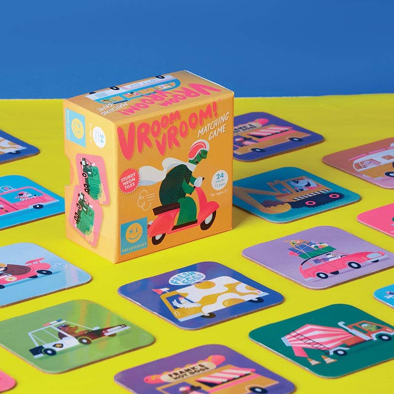 Vroom Vroom Matching Game