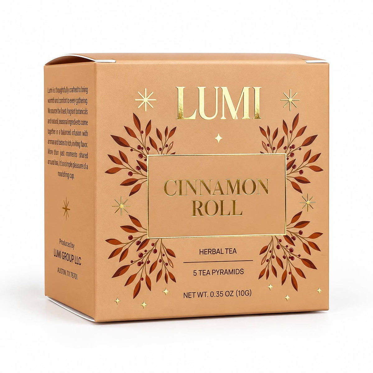Cinnamon Roll Herbal Tea- Tea Bags