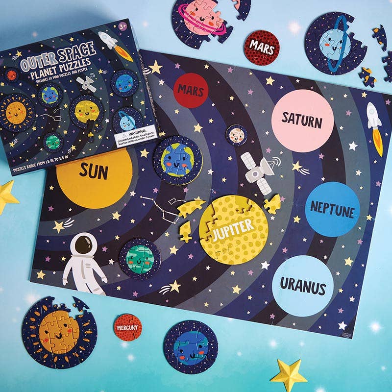 Outer Space Planet Puzzle