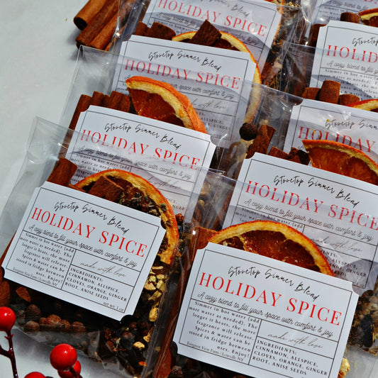 Simmer Stovetop Potpourri Holiday Spice Blend
