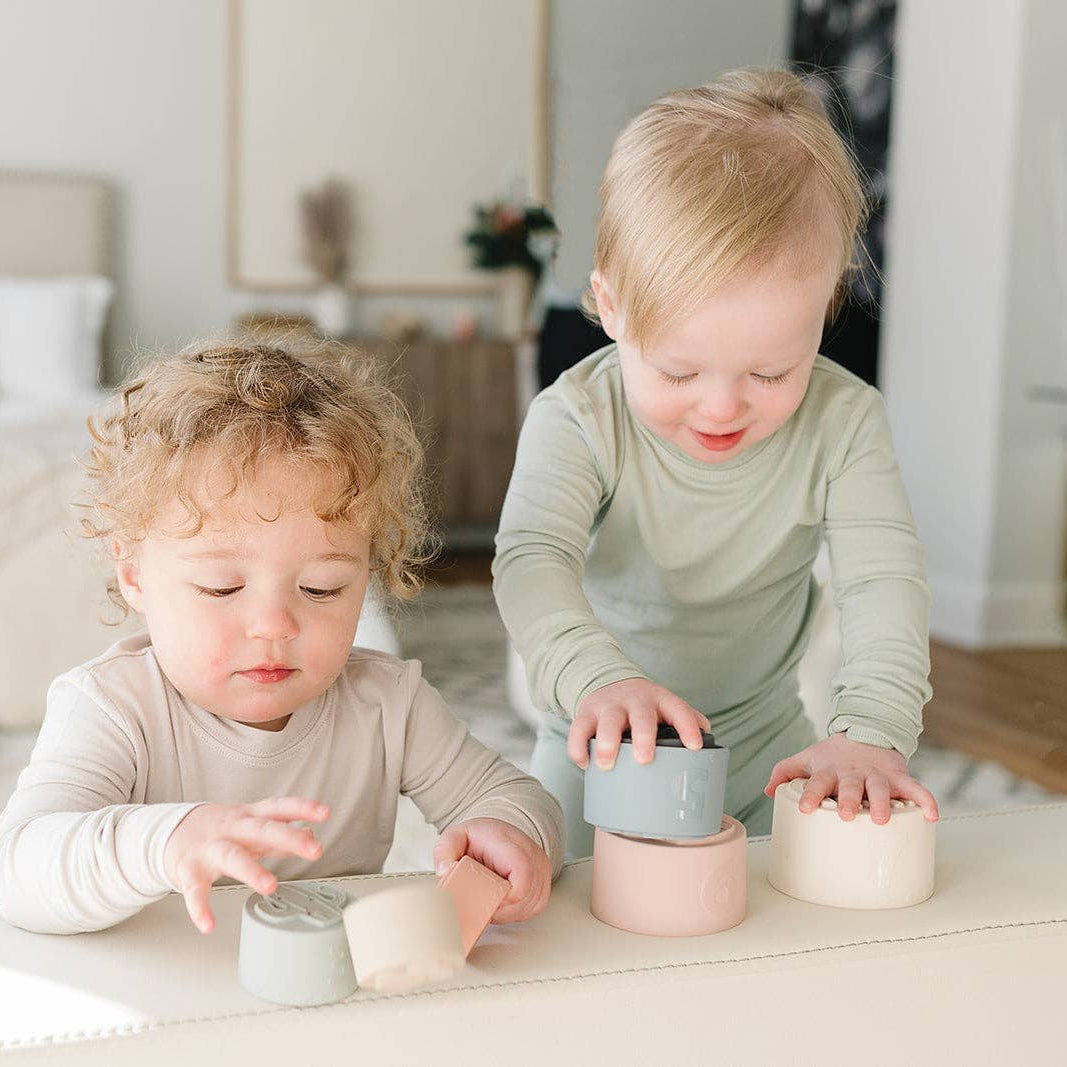 Classic Silicone Stacking Nesting Cups