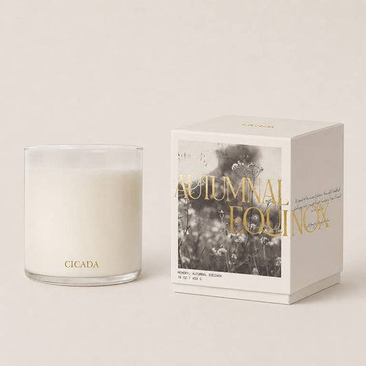 Autumnal Equinox Large Candle - vibeboxshop
