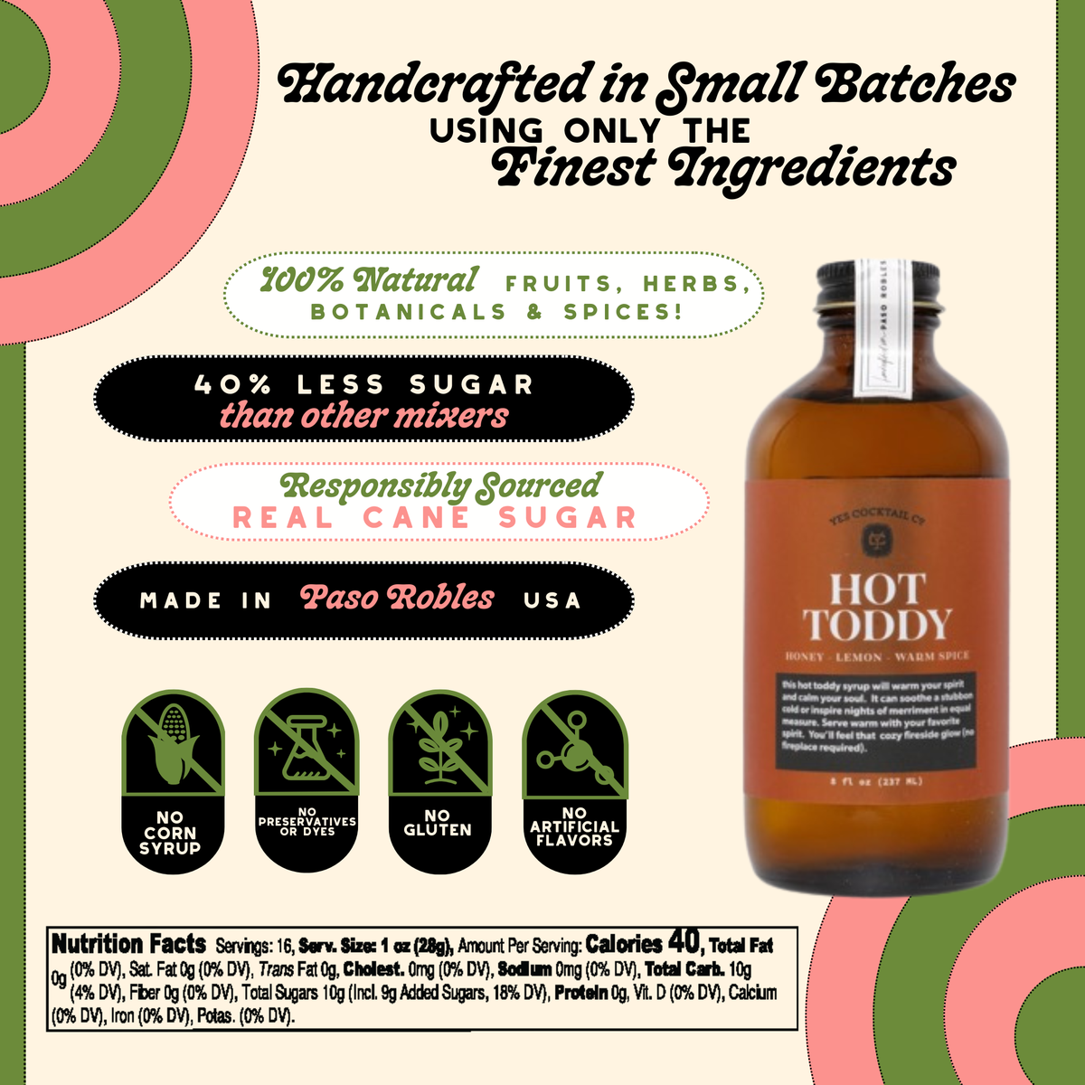 Hot Toddy Syrup