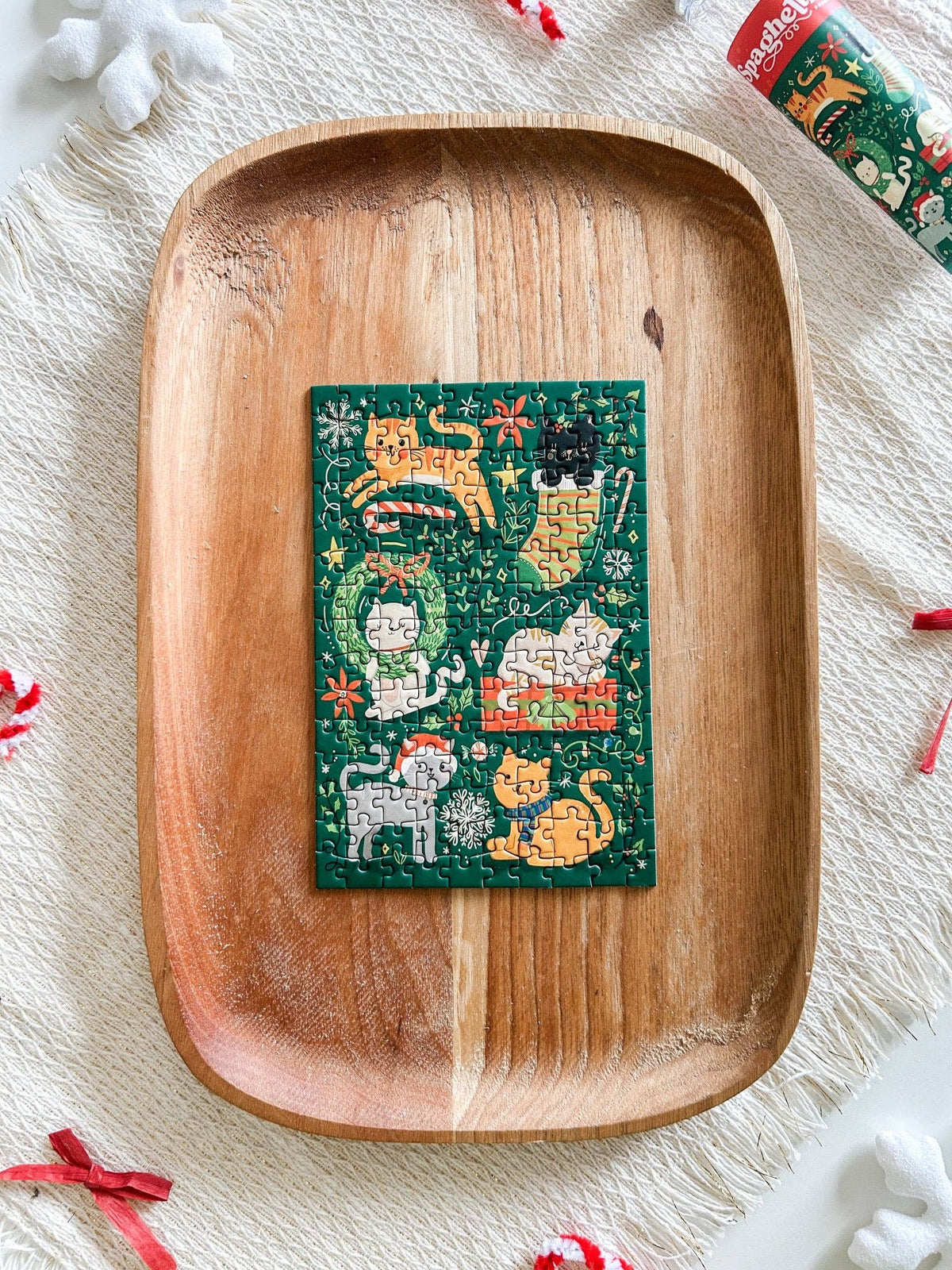Meowy Christmas | 150 Pc Mini Puzzle