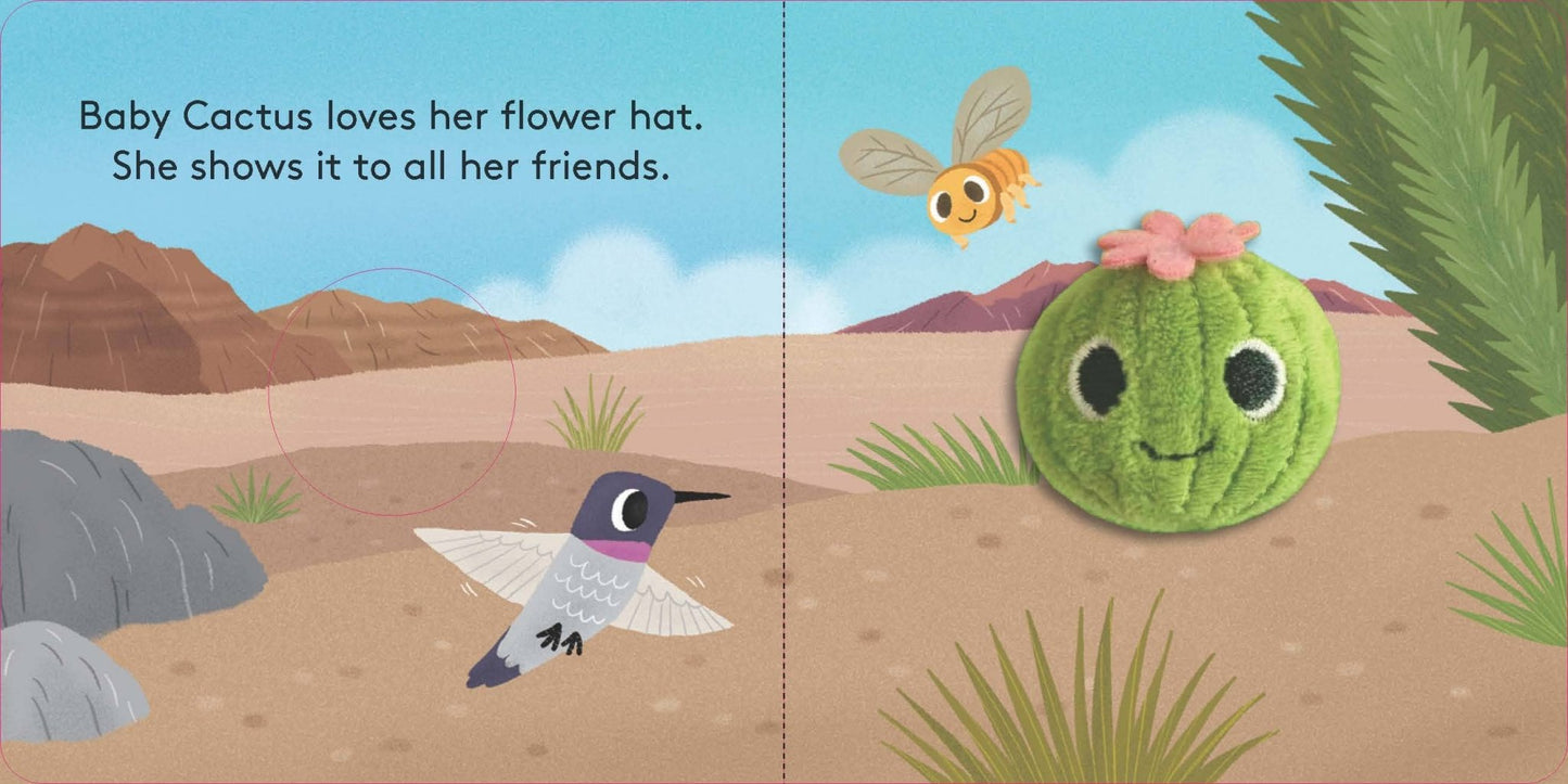Baby Cactus: Finger Puppet Book - vibeboxshop