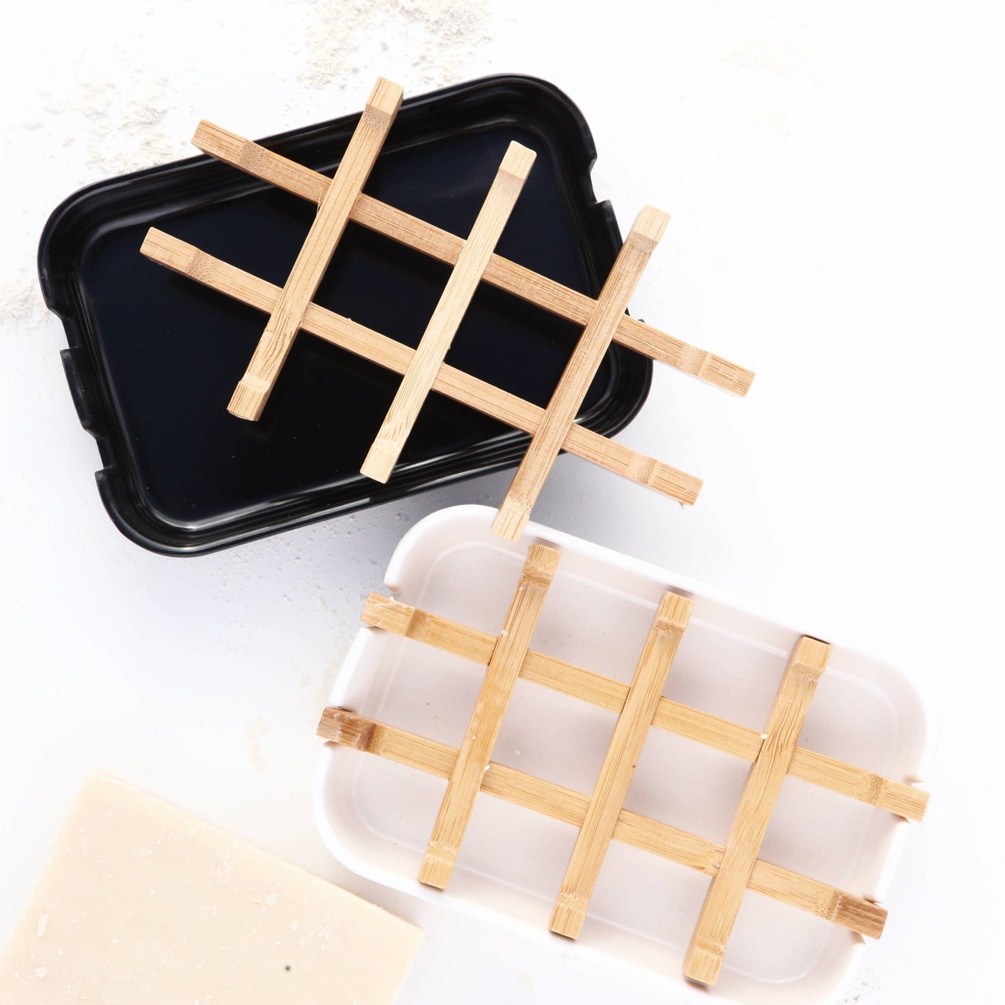 Bamboo Soap Dishes - vibeboxshop