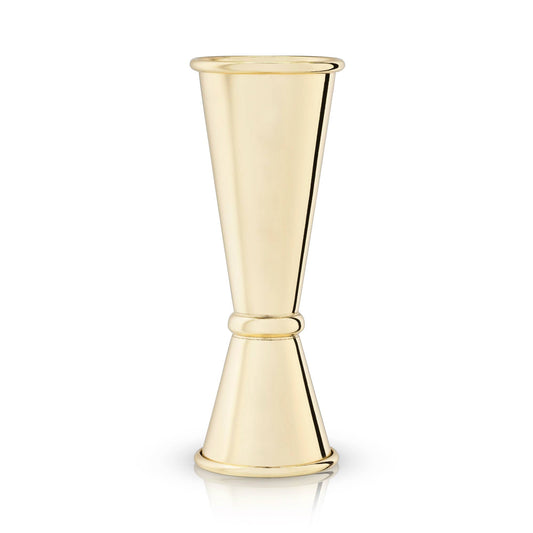 Belmont™ Large Gold - Plated Japanese Style Makoto Jigger - vibeboxshop