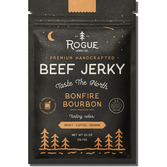 Bonfire Bourbon Beef Jerky - vibeboxshop