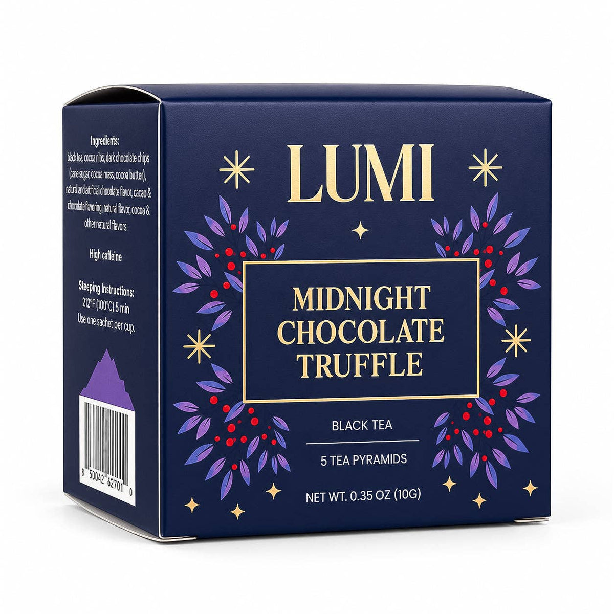 Holiday Midnight Chocolate Truffle - Tea Bags