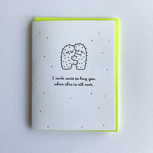 Cactus Encouragement Card - vibeboxshop