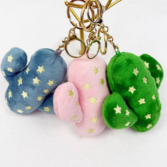 Cactus Plushie Key Chain - vibeboxshop