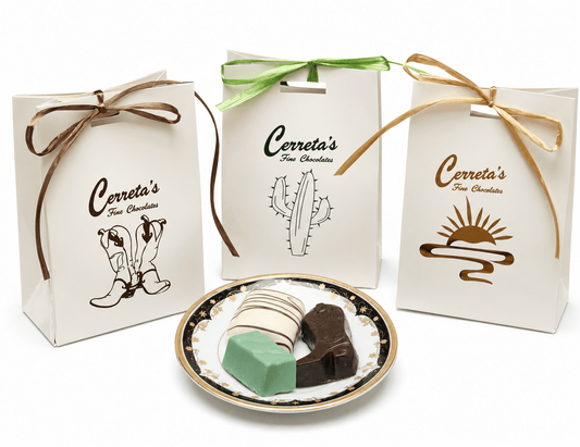 Cerreta's Chocolate Sampler tote - vibeboxshop