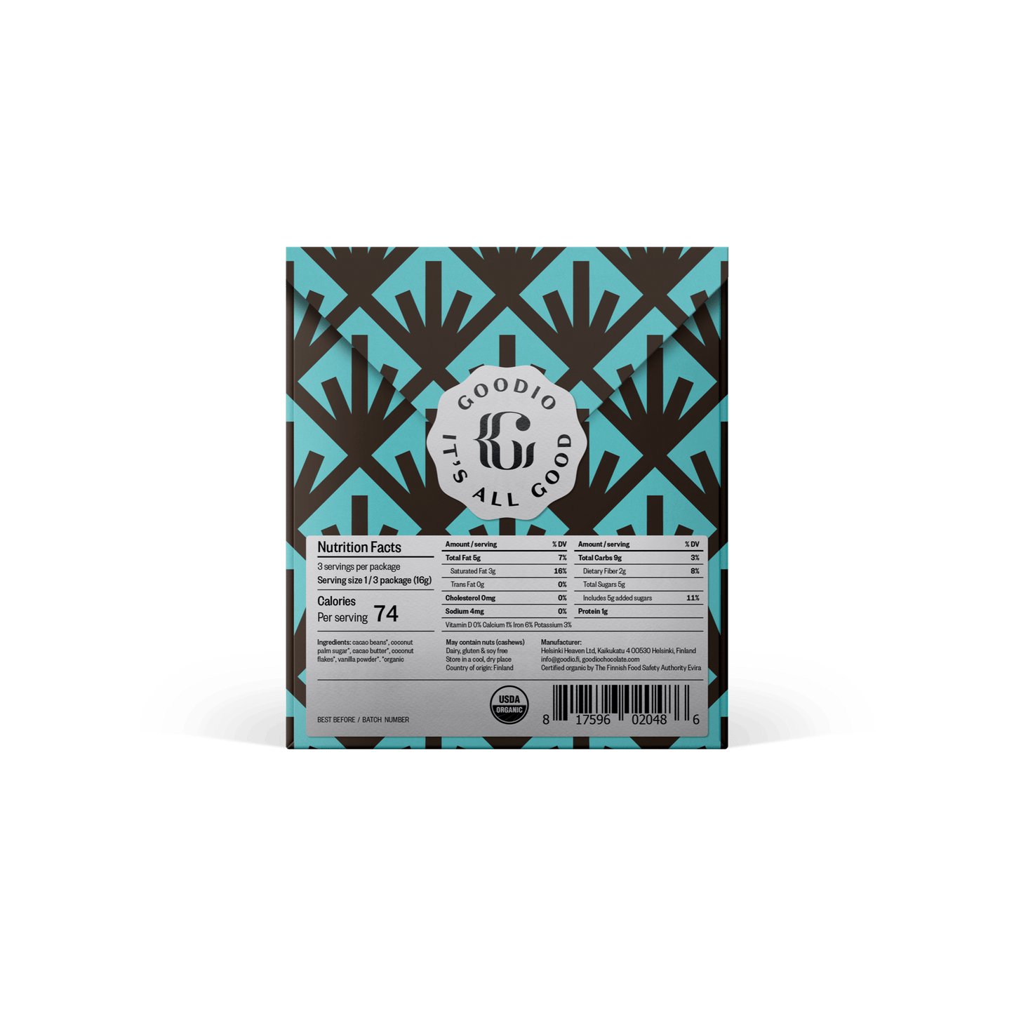 Coconut Chocolate 51% - vibeboxshop