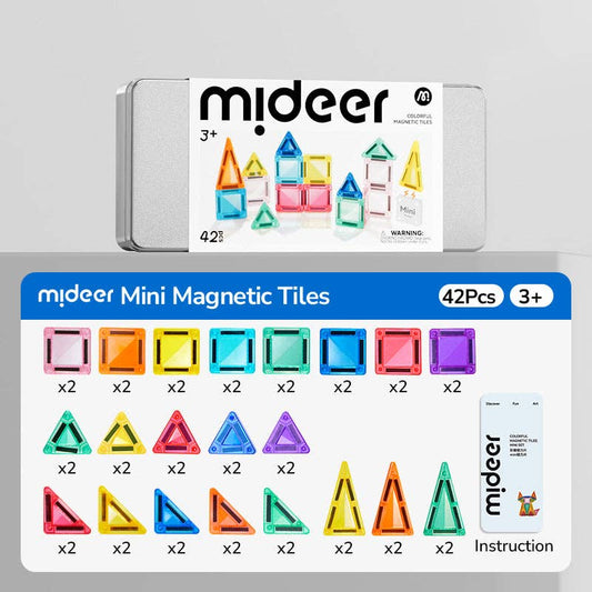 Colorful Magnetic Mini Tiles - vibeboxshop