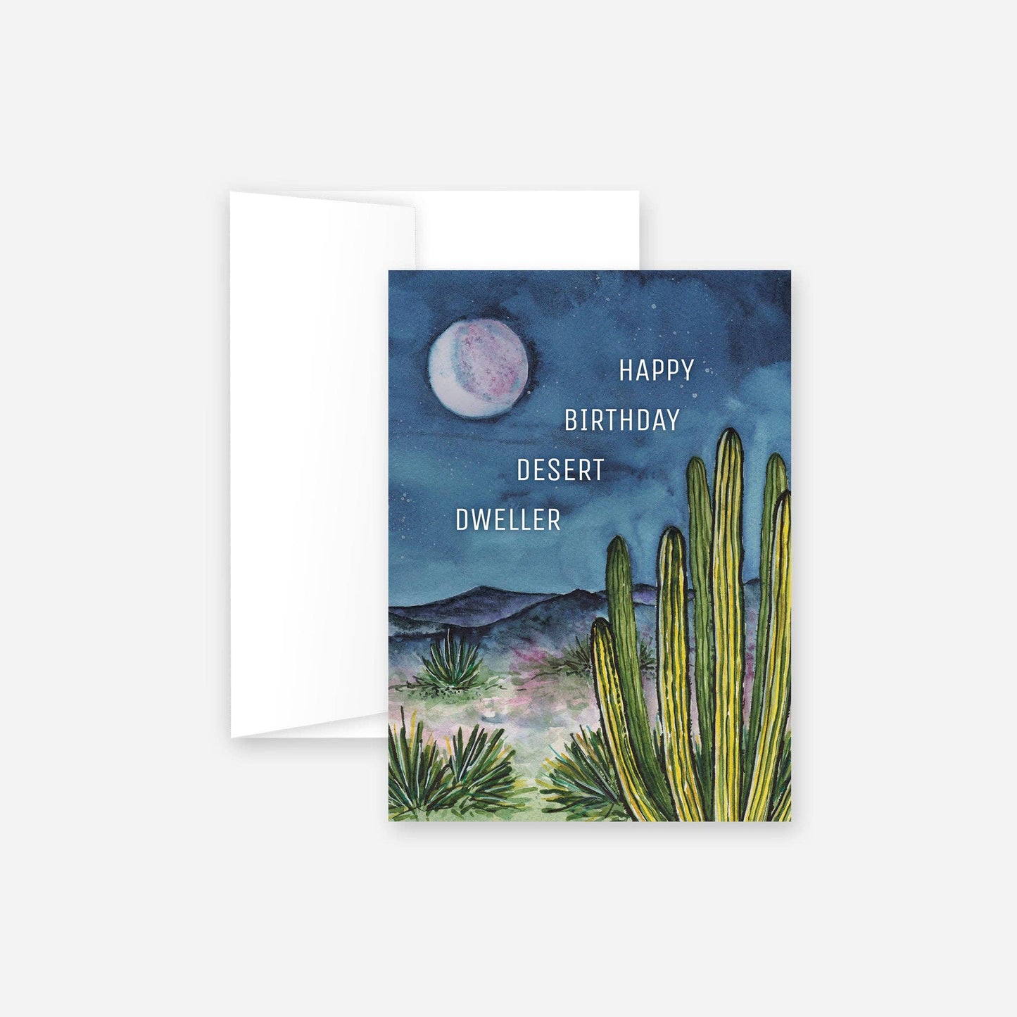 Desert Dweller Birthday Greeting Card - vibeboxshop