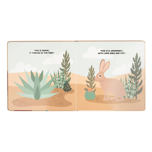 Desert Friends Western Baby Board Book - vibeboxshop
