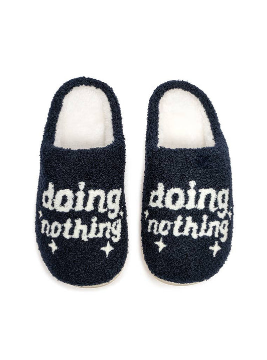 Doing Nothing Slippers - vibeboxshop