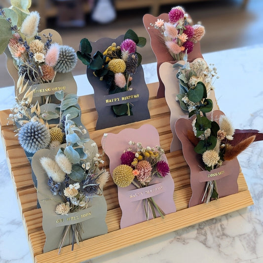 Dried Floral Cards - vibeboxshop