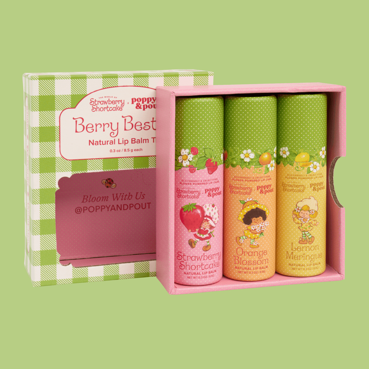 Lip Balm Trio Strawberry Shortcake | Berry Besties
