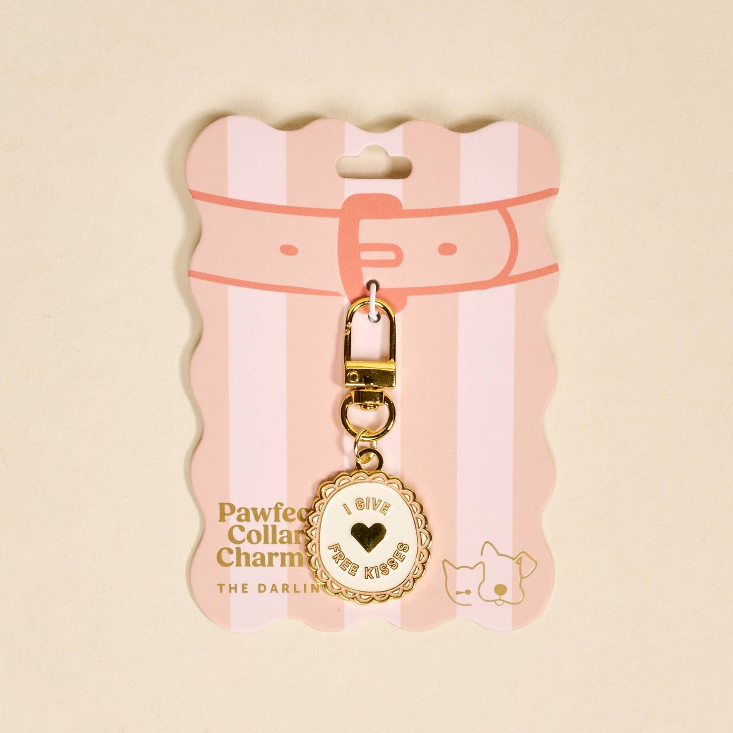 Free Kisses Collar Charm - vibeboxshop