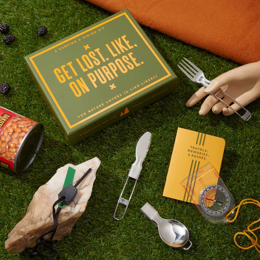Get Lost Camping Survival Kit - vibeboxshop