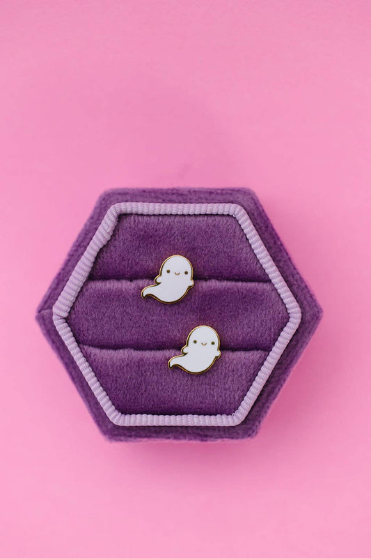 Ghost Stud Earrings - vibeboxshop