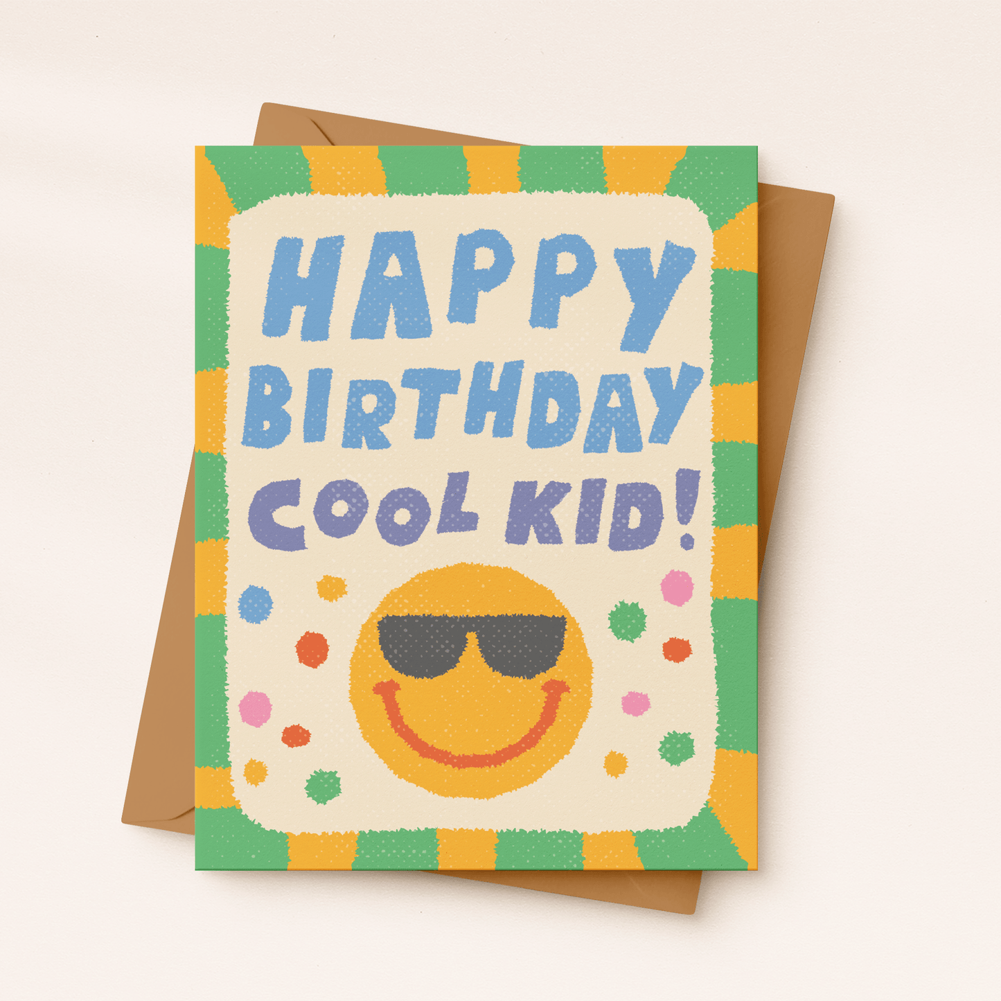 Happy Birthday Cool Kid Card - vibeboxshop
