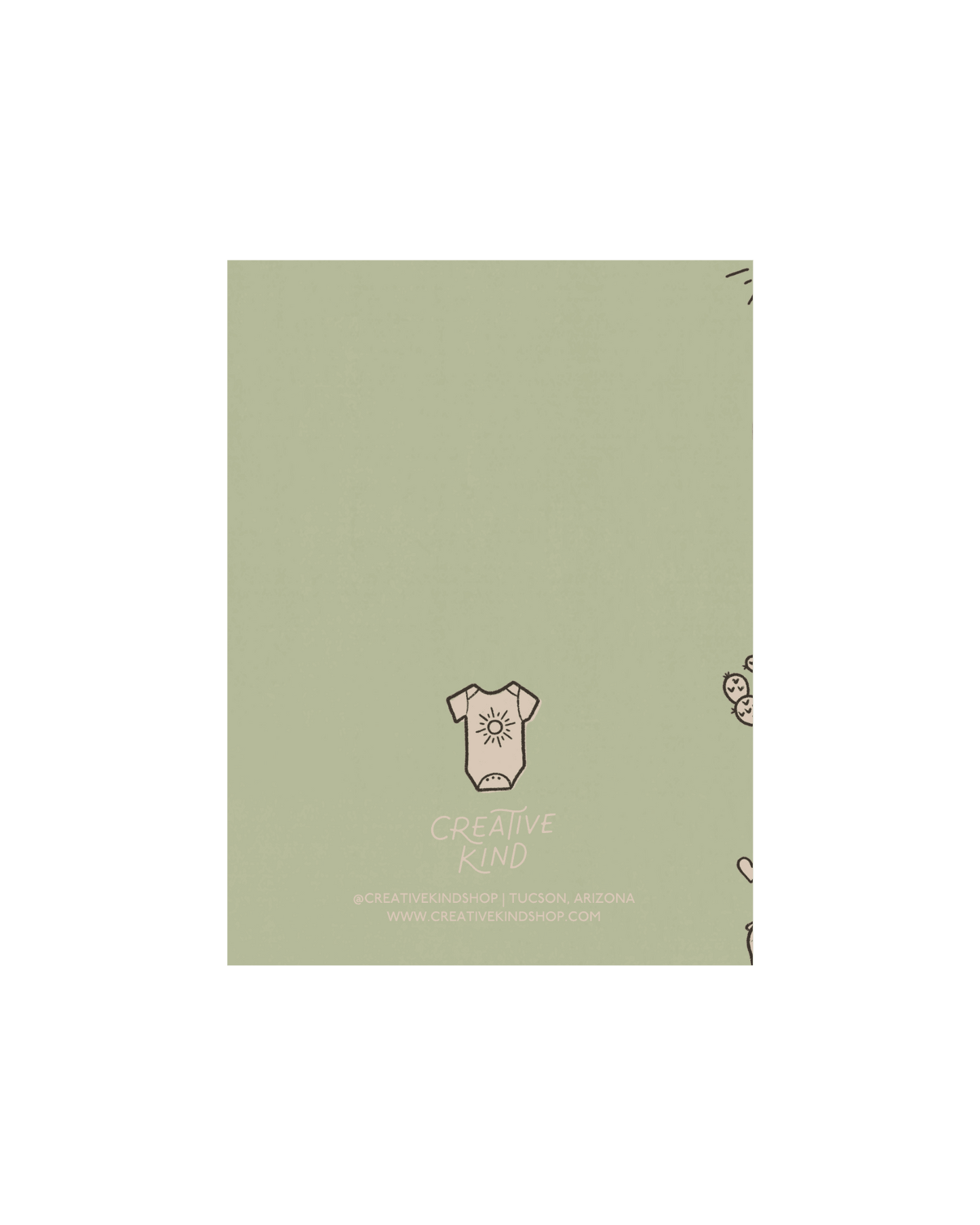 Hello Baby! Southwest Greeting Card - vibeboxshop