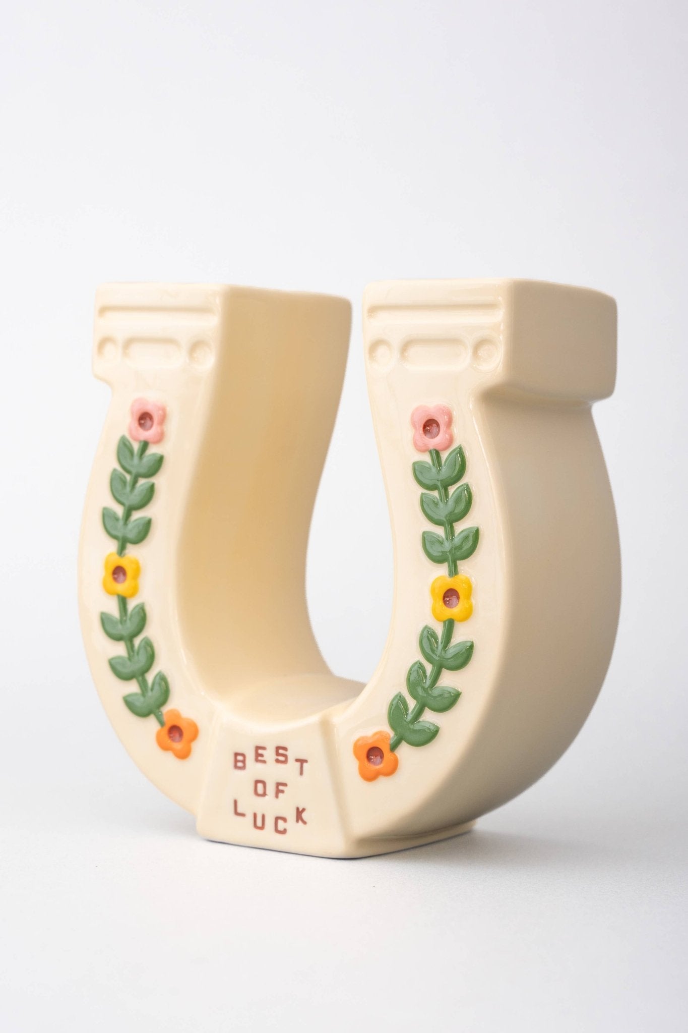 Horseshoe Ceramic Vase - vibeboxshop