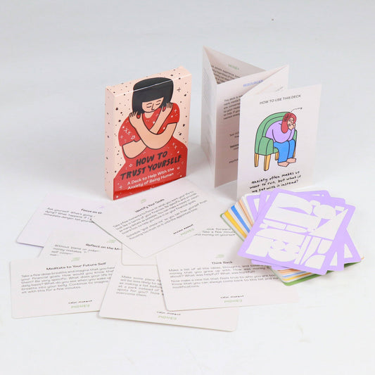 How to Trust Yourself, An Anxiety Deck - vibeboxshop