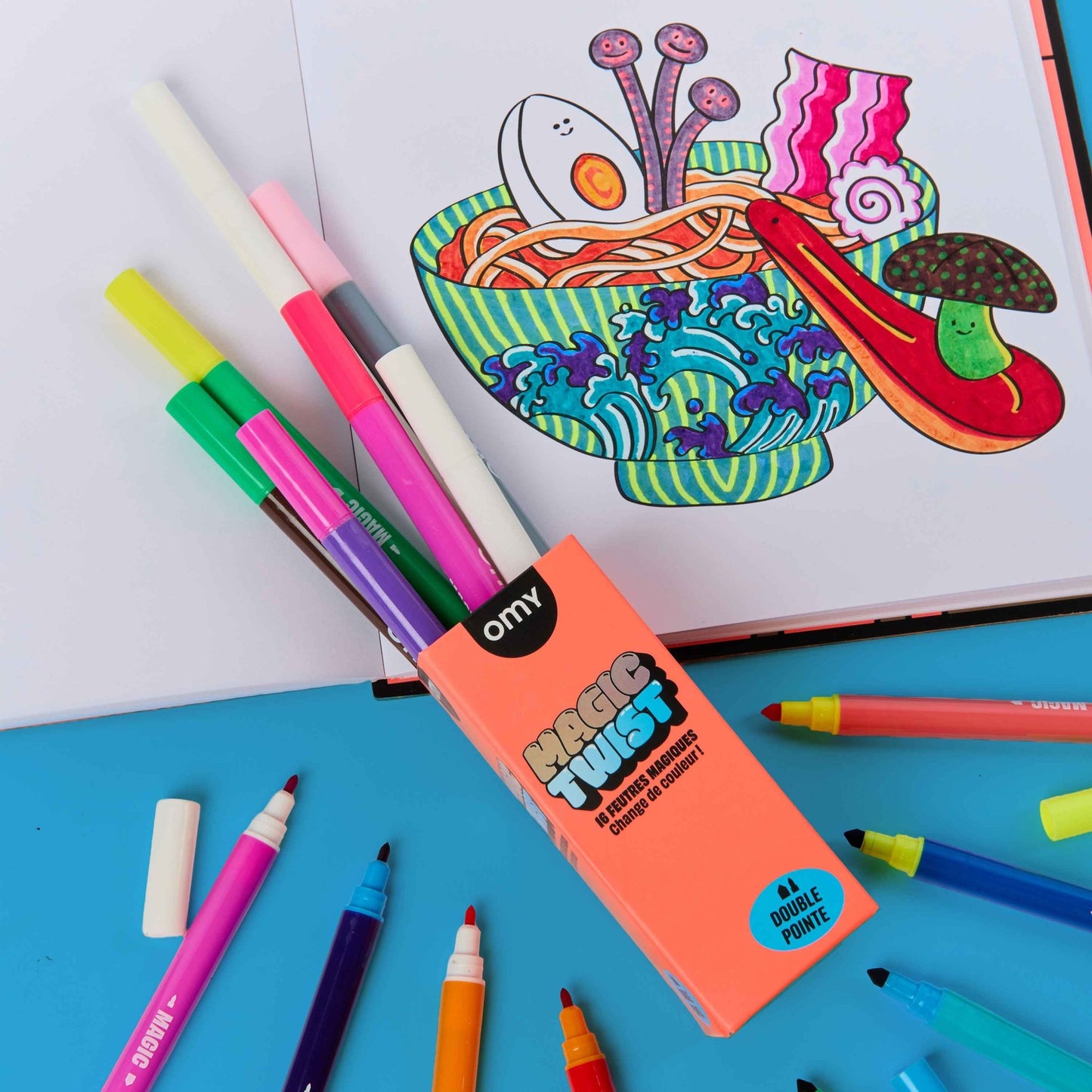 Magic Twist Markers | Set of 16 - vibeboxshop