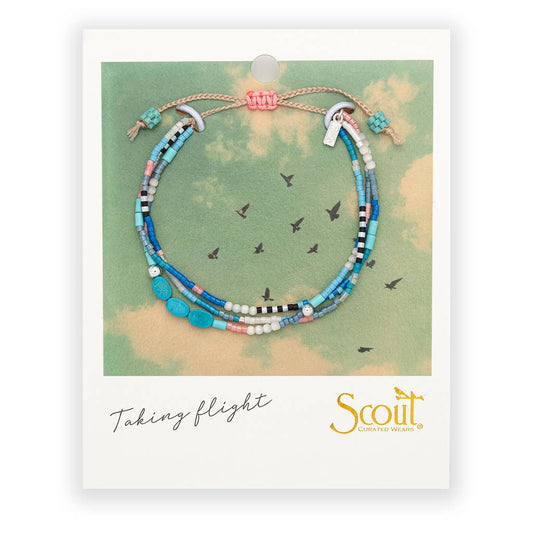 Mixed Media Bracelet | Sky - vibeboxshop