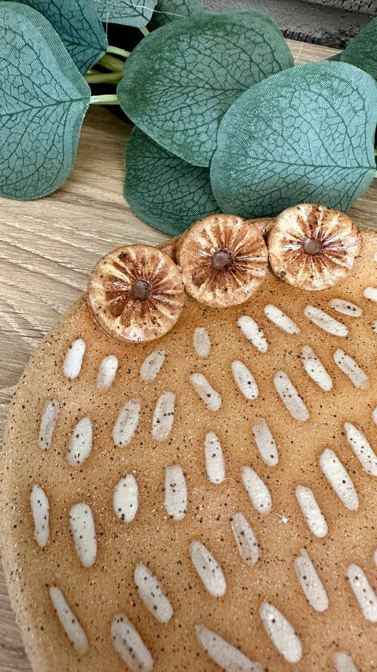 Neutral Cactus Spoon Rest - vibeboxshop