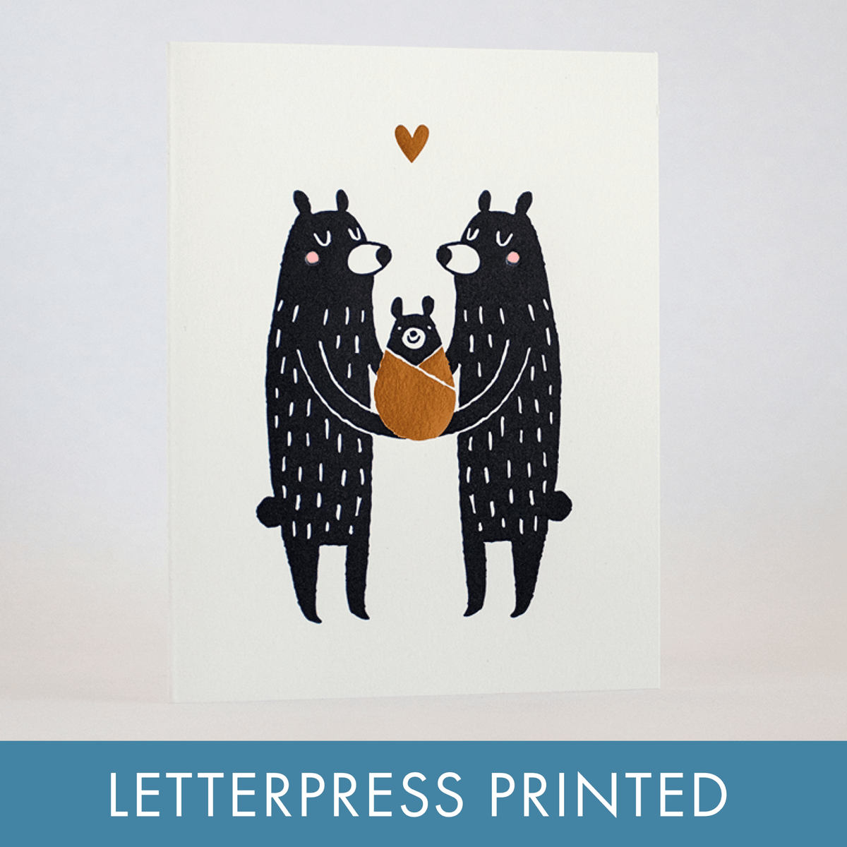 New Baby Bear Card - vibeboxshop