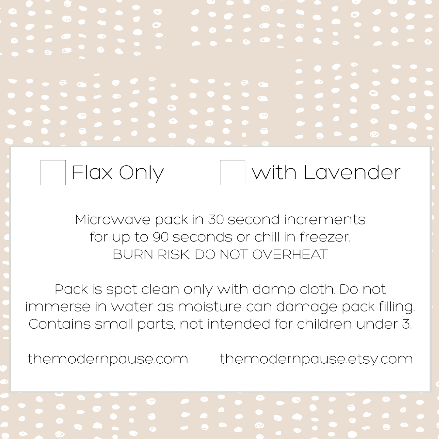 Organic Linen Eye Pillow - vibeboxshop