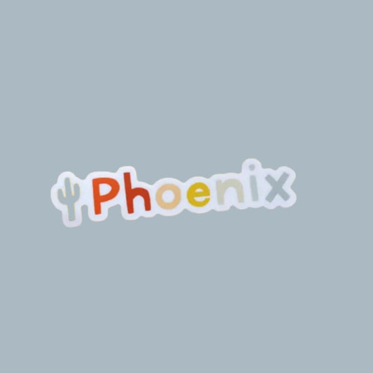 Phoenix Vinyl Sticker - vibeboxshop