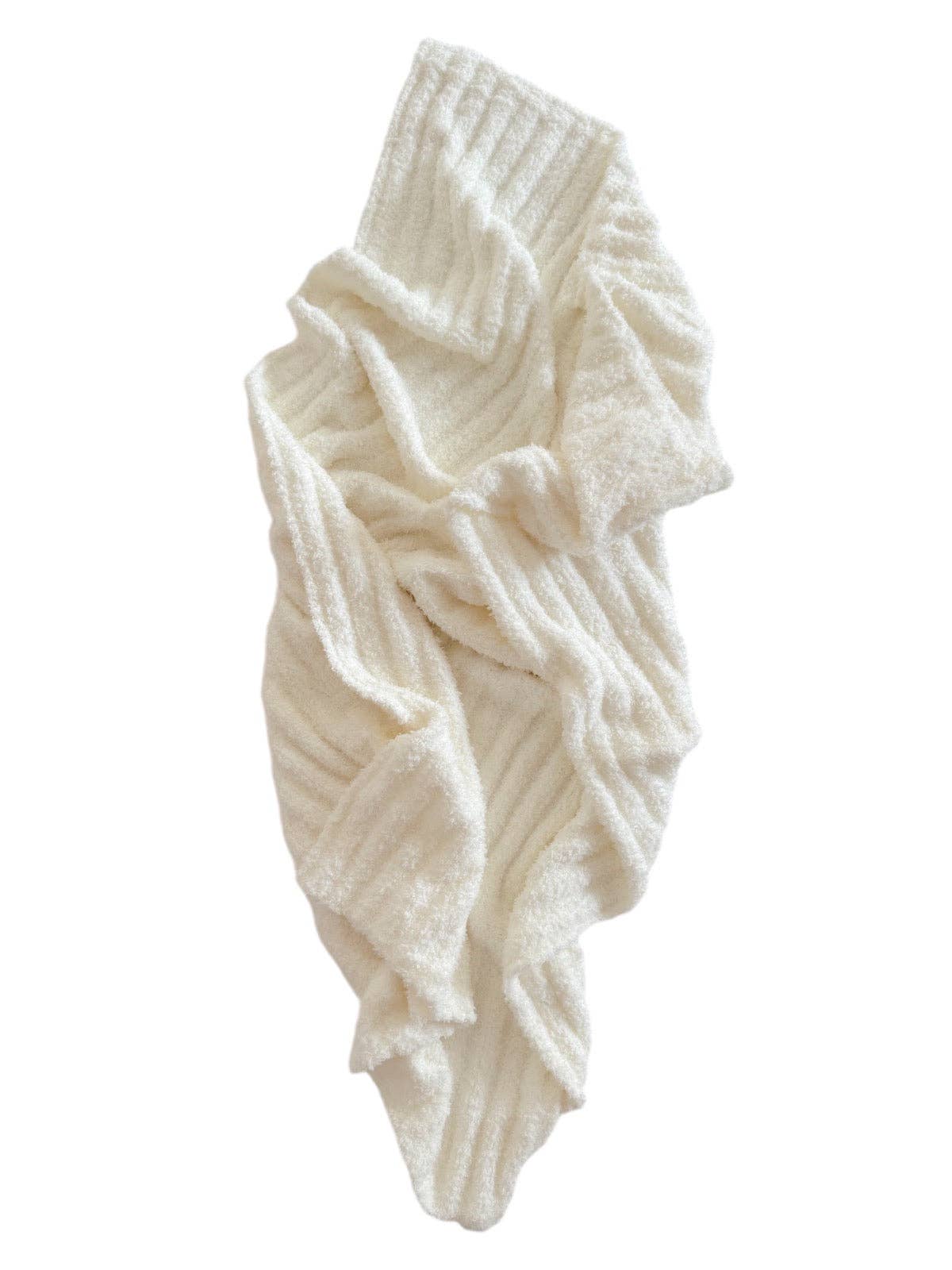 Phufy® Bliss Wave Blanket | Cream - vibeboxshop
