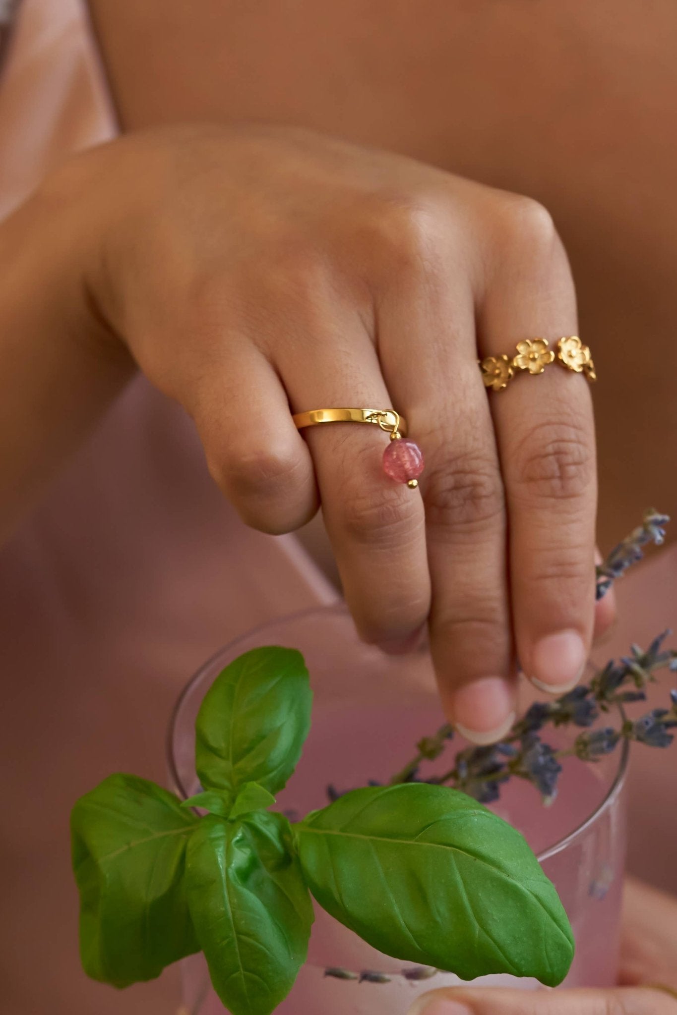 Posy Ring - 18K Gold Plated - vibeboxshop