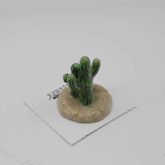 Saguaro Cactus Porcelain Miniature - vibeboxshop