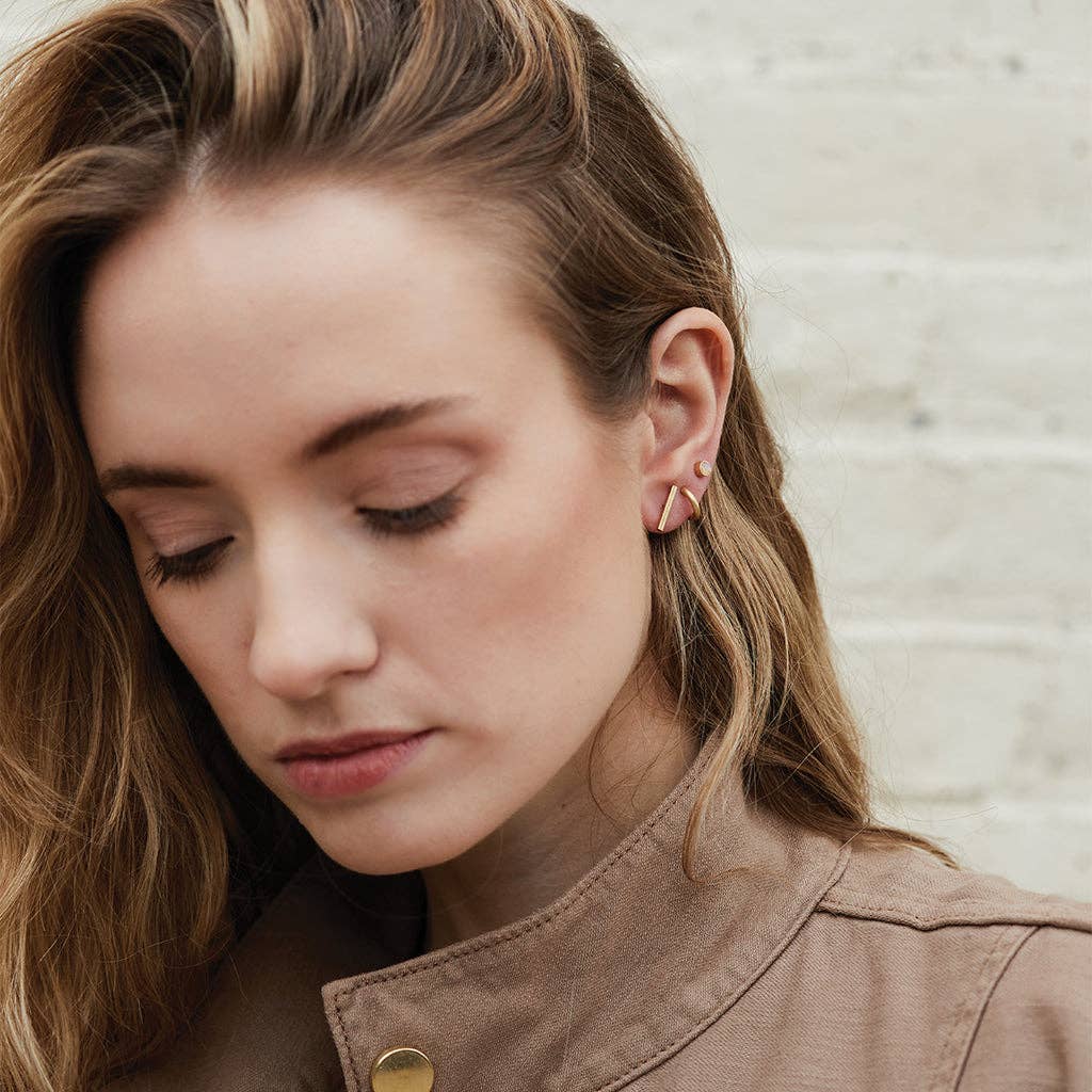 Scarlett Stud Trio | Stone of Healing - vibeboxshop