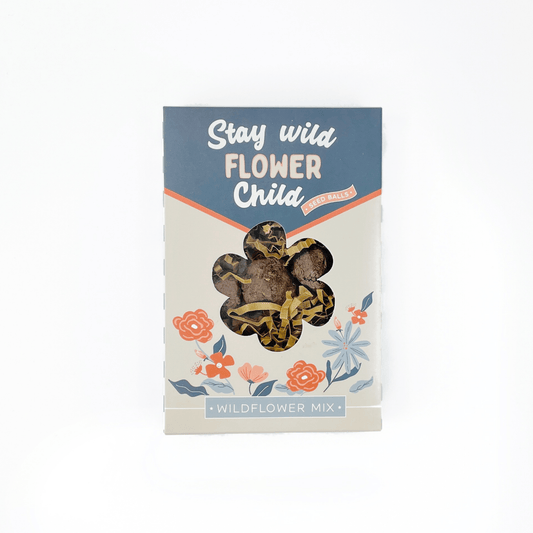 Stay Wild Flower Child Garden Seed Ball Gift Box - vibeboxshop