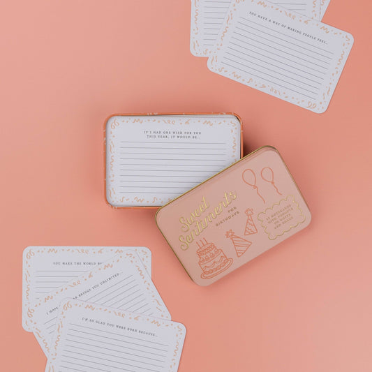 Sweet Sentiments for Birthdays - vibeboxshop