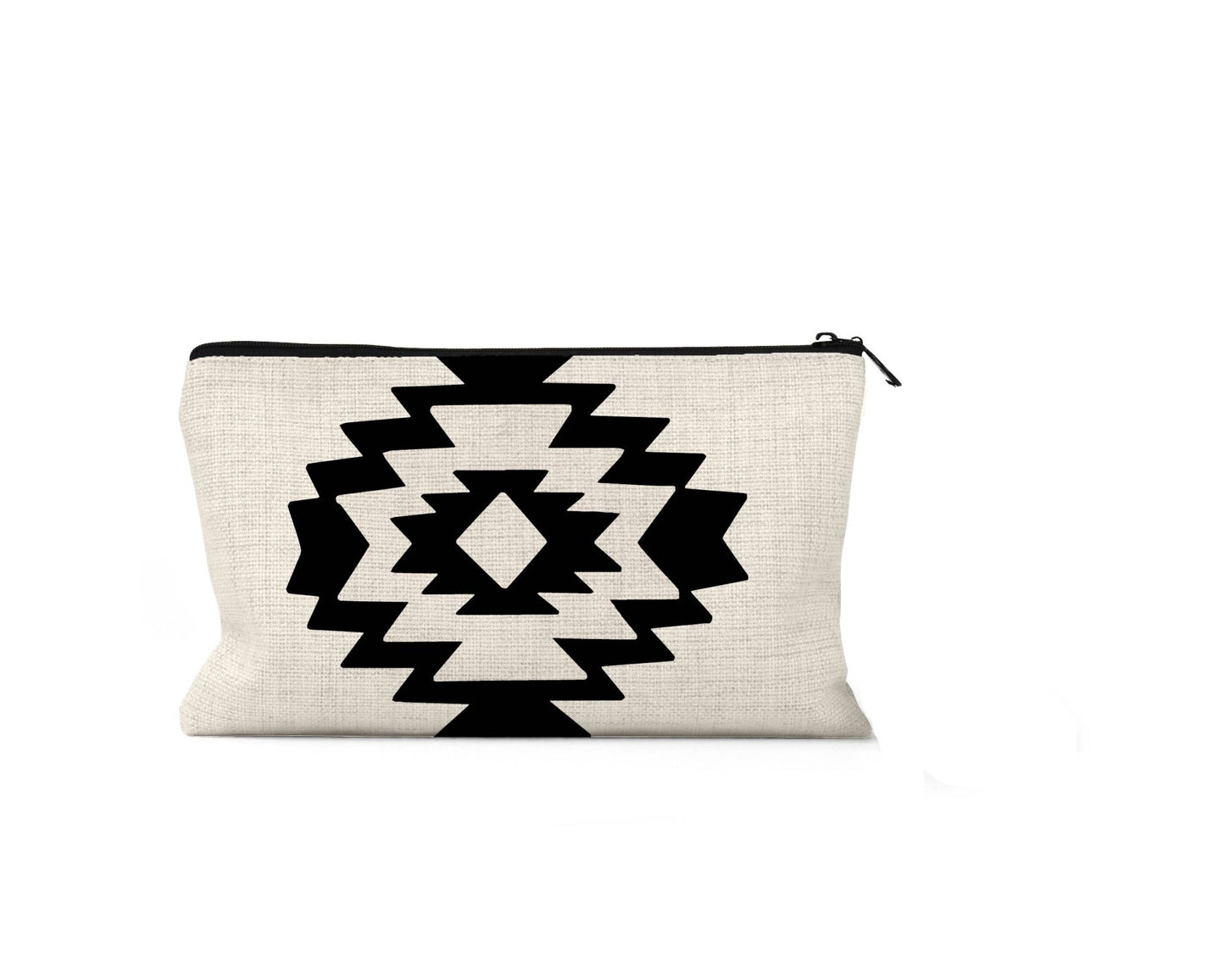 Tribal Pouch Black and White, Father's Day Gift, Fourth of J - vibeboxshop