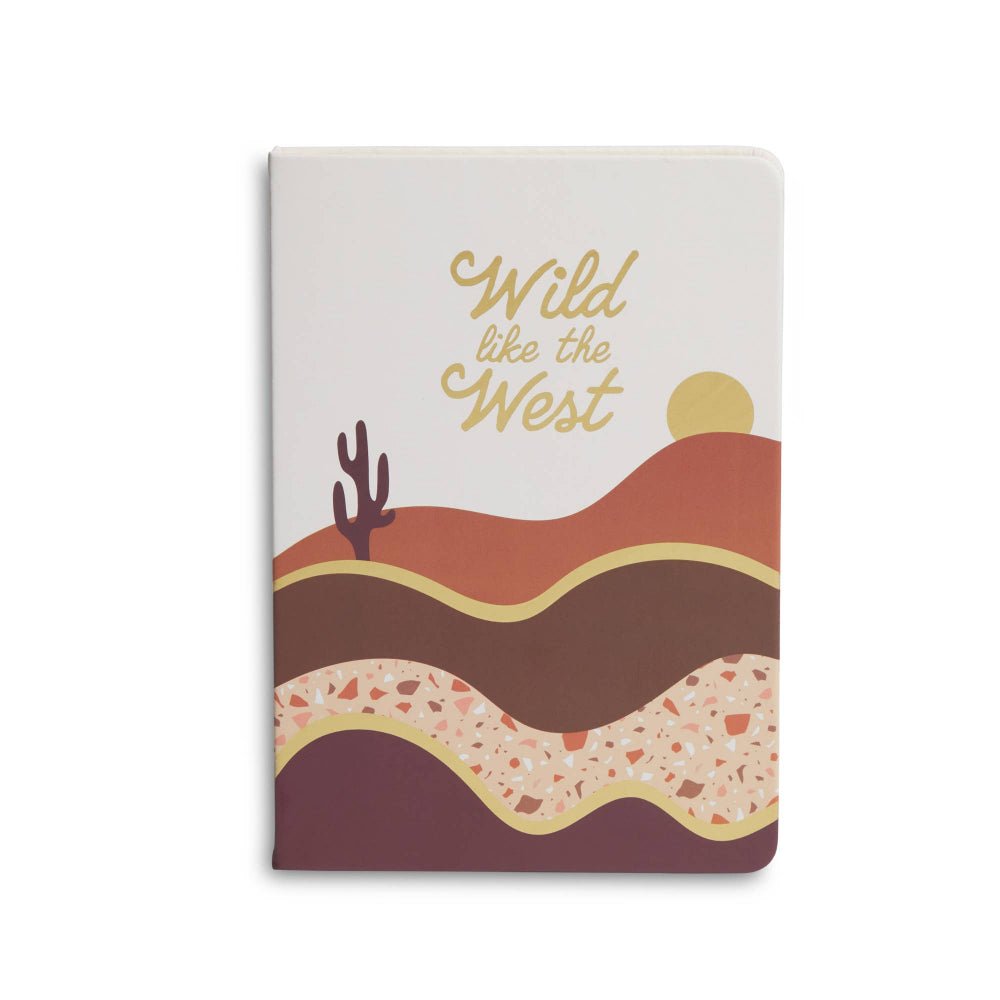 Western Desert HardBack Journal - vibeboxshop