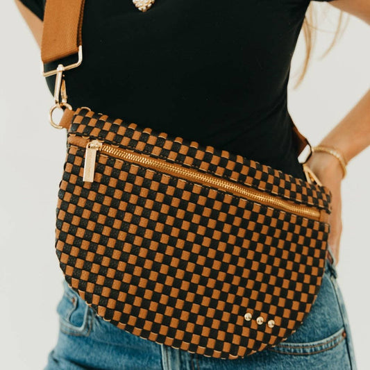 Westlyn Woven Bum Bag - vibeboxshop