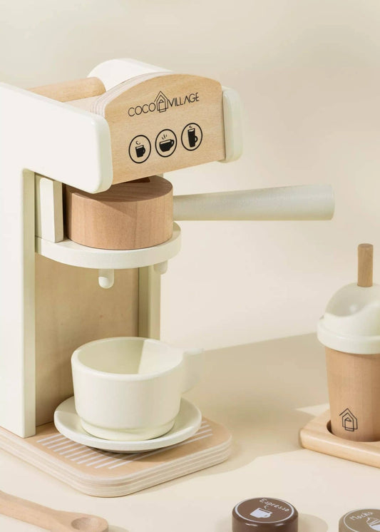 Wooden Coffee Maker Set - vibeboxshop