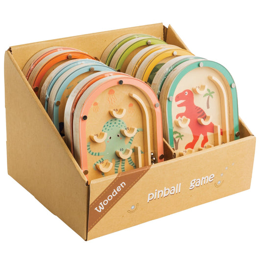 Wooden Pinball Game - vibeboxshop