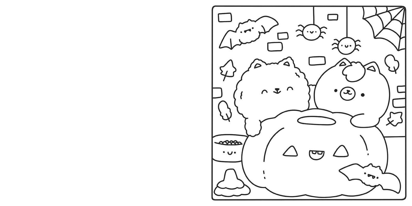 Spooky Cute & Cozy Coloring