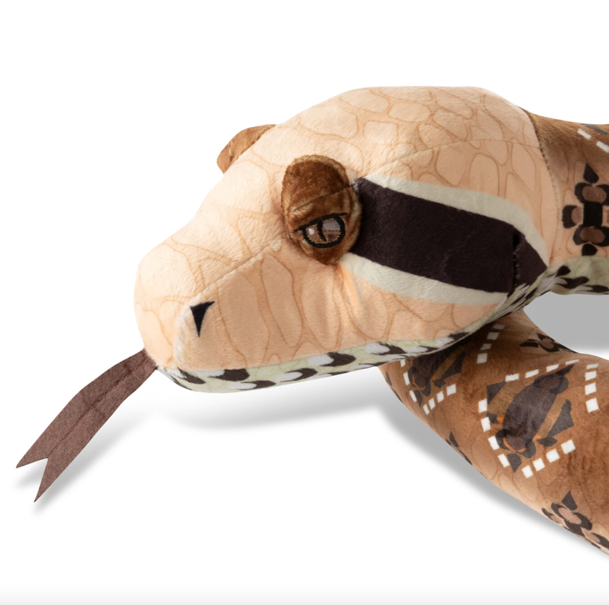 Earth Keeperz Western Diamondback Snake 54" (137cm) Recycled Plush