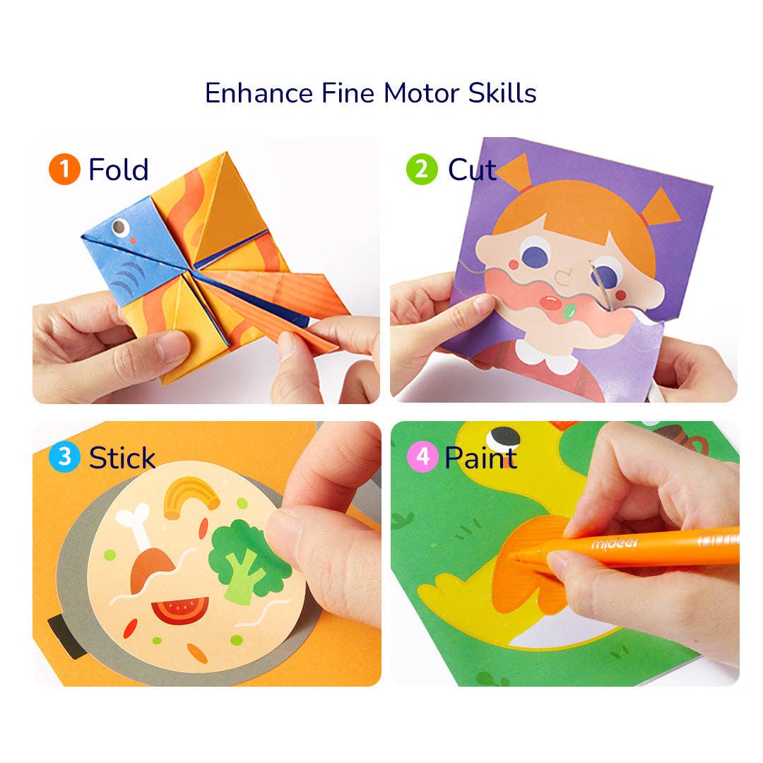 Brain Game Book: Let's Paint - 3 & Up